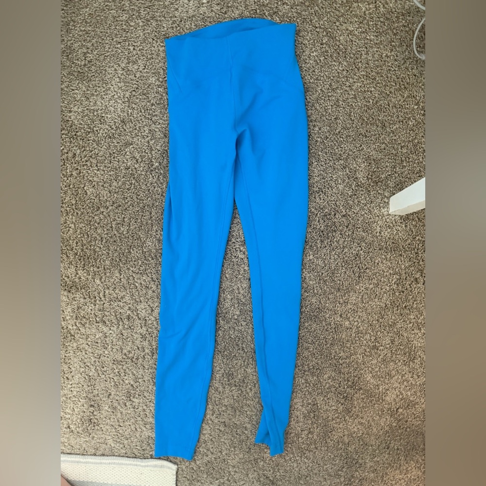Lululemon Wunder Train High-Rise Leggings Poolside Blue